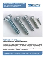 REMFORMÂ® IIâ„¢ "F" Screws Brochure