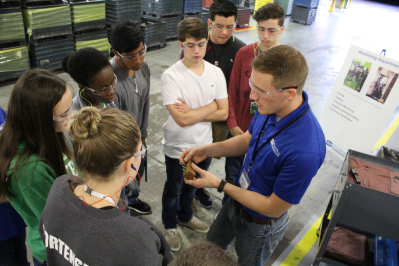 National Manufacturing Day Students from York HS