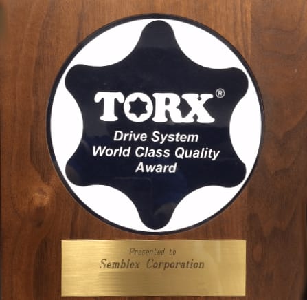 torx plaque