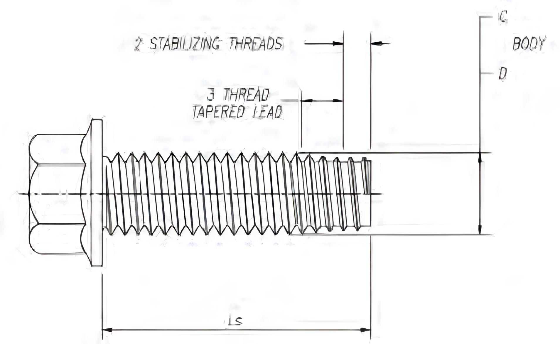 TAPTITE® PRO™ bolts